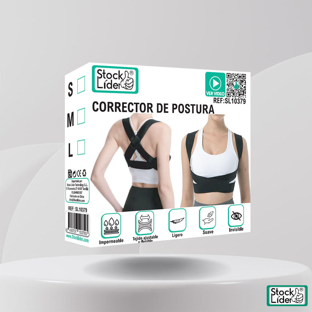 POSTURA™ | Corrector Ergonómico (Soporte Ajustable + Confort Total)